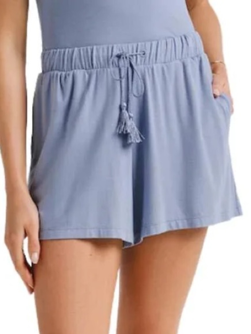 Travis Mathew NWT Light Blue Pearly Shells Golf Athleisure Lounge Shorts Medium